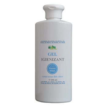 Gel Igienizant, pentru maini, cu Alcool si Aloe Vera, 200 ml Gel Igienizant, pentru maini, cu Alcool si Aloe Vera, 200 ml