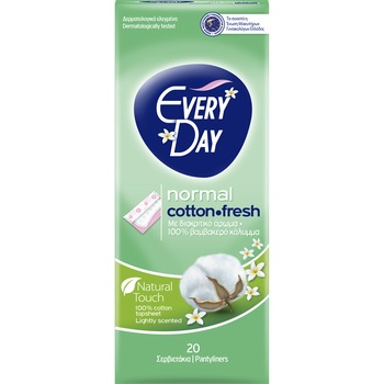 Absorbante zilnice Everyday Cotton Fresh, 20 buc Absorbante zilnice Everyday Cotton Fresh, 20 buc