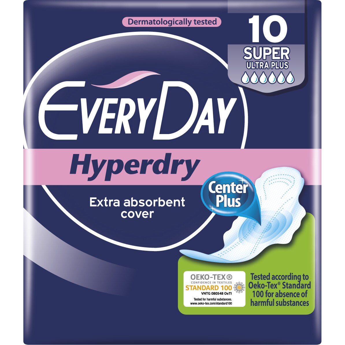 Absorbante Everyday Hiperdry Super 10 buc