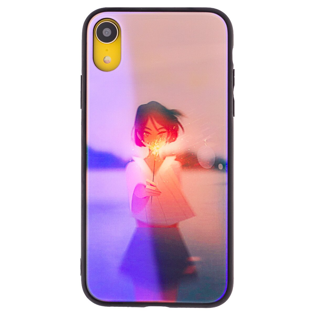 Husa Oglinda iPhone XR, Portret