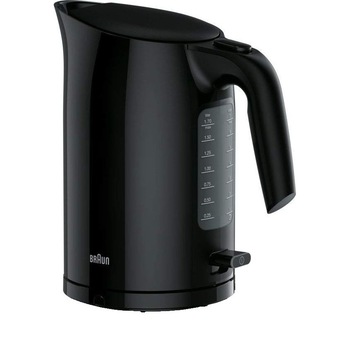 Fierbator Braun WK3100BK, 2200 W, 1.7 l, Negru Fierbator Braun WK3100BK, 2200 W, 1.7 l, Negru