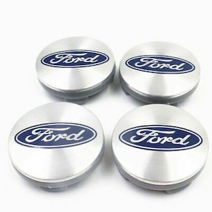 Strip off statistics Contour Set 4 capacele roti 54mm argintii/gri, Ford Focus/Mondeo/Kuga, pentru jante  aliaj - eMAG.ro