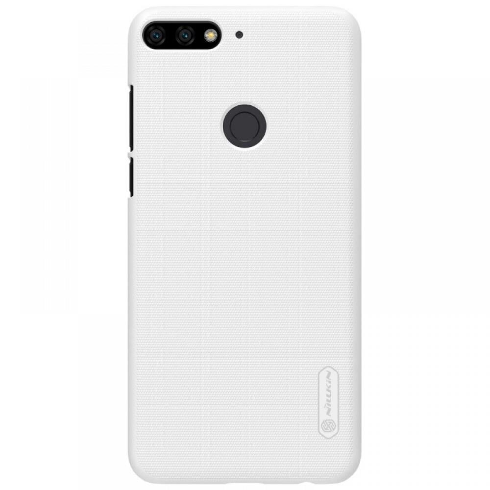 Husa Spate Huawei Y7 Prime 2018 Nillkin Alb