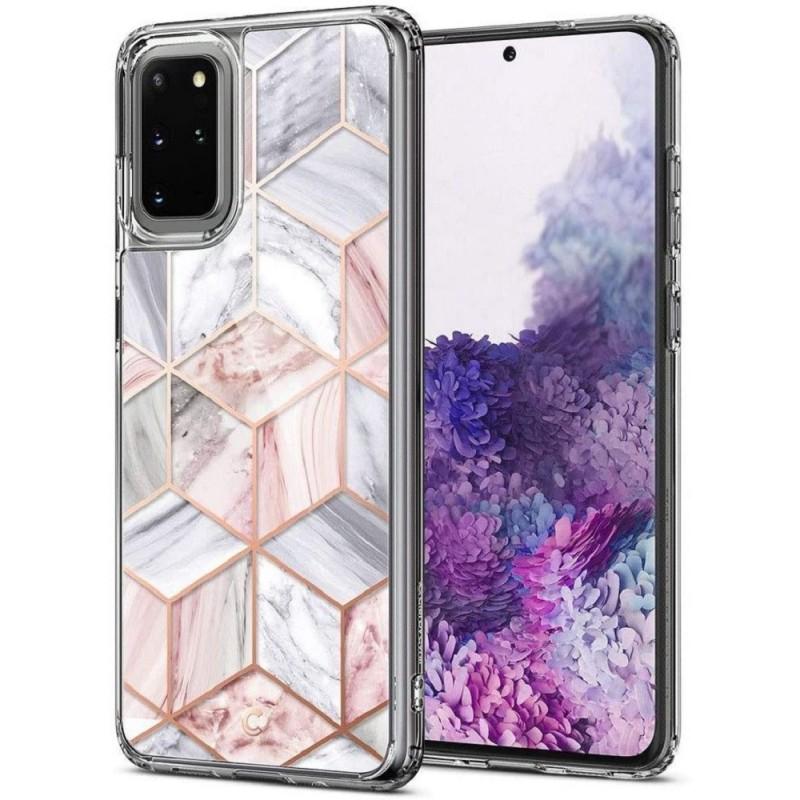 Carcasa Spigen Ciel Etoile Samsung Galaxy S20 Plus Pink Marble