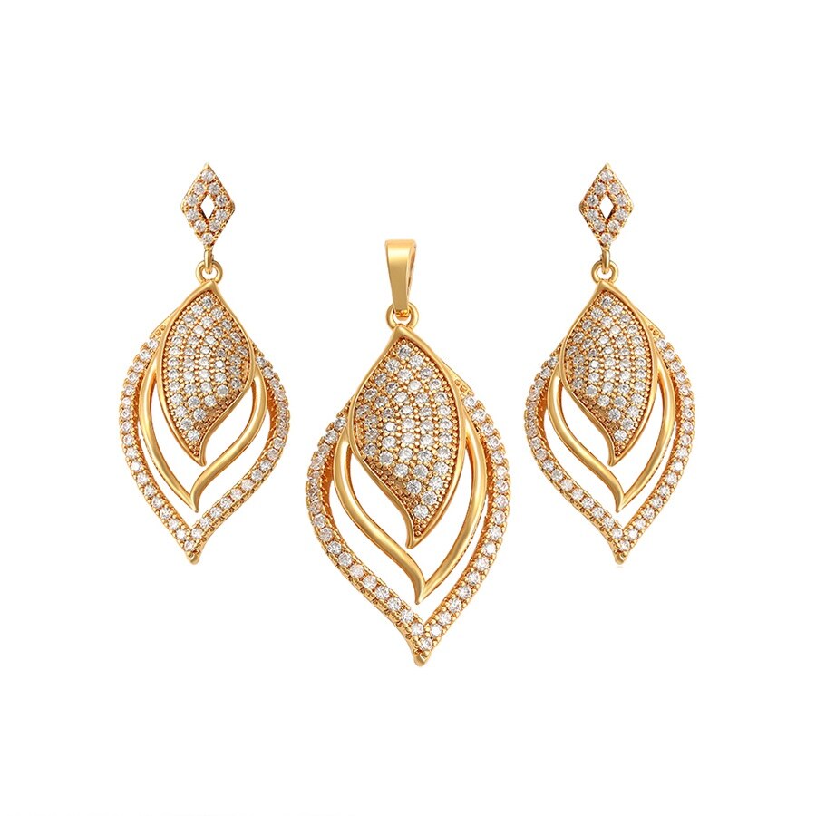 Set bijuterii Anebris Brilliant Sparkle,colier si cercei