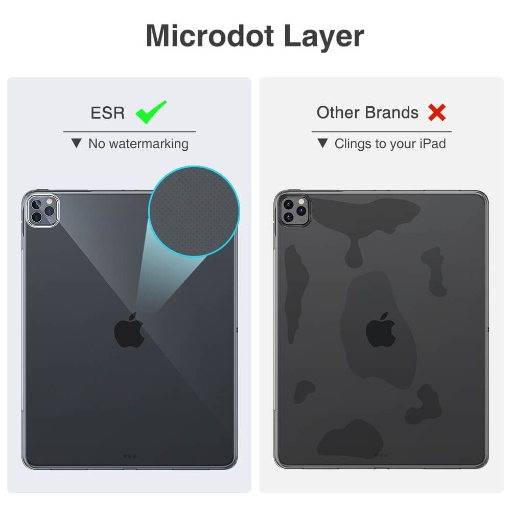 Carcasa ESR Rebound Shell compatibila cu iPad Pro 12.9 inch (2018/2020) Clear