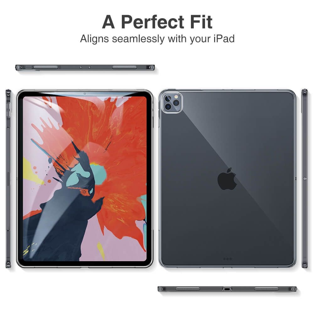 Carcasa ESR Rebound Shell compatibila cu iPad Pro 12.9 inch (2018/2020) Clear