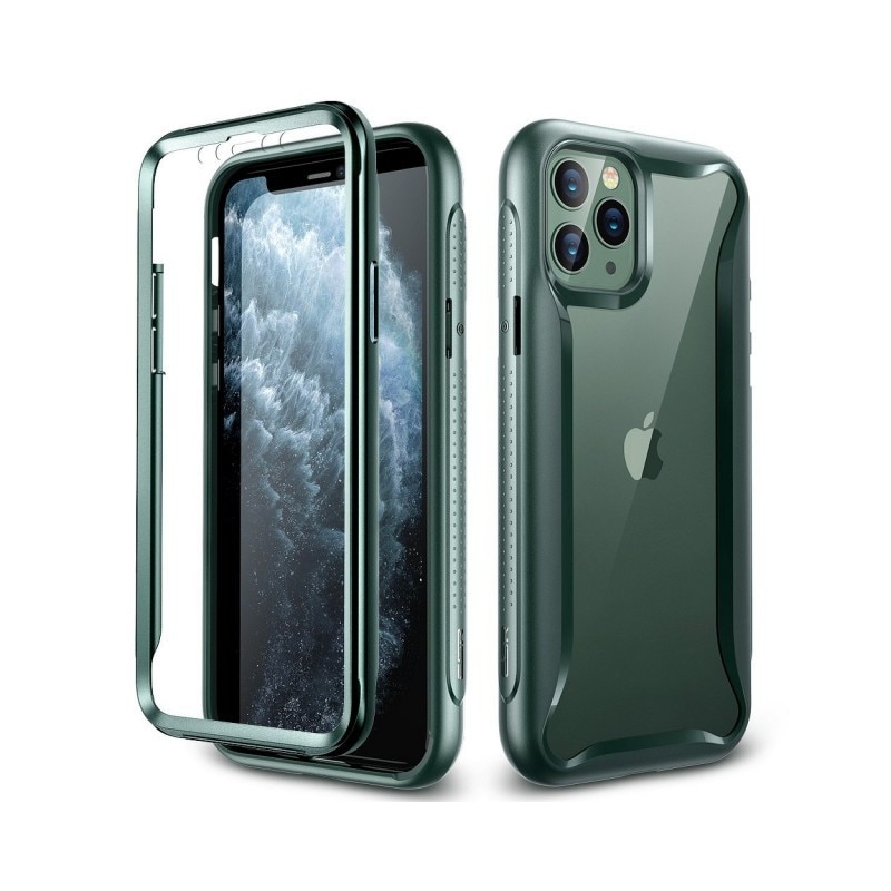 Husa Premium 360 Grade Esr Hybrid Armor Pentru iPhone 11 Pro Cu Protectie Pe Ecran, Verde