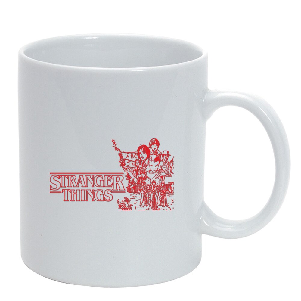 Cana Stranger Things, alb, 330ml, D1296