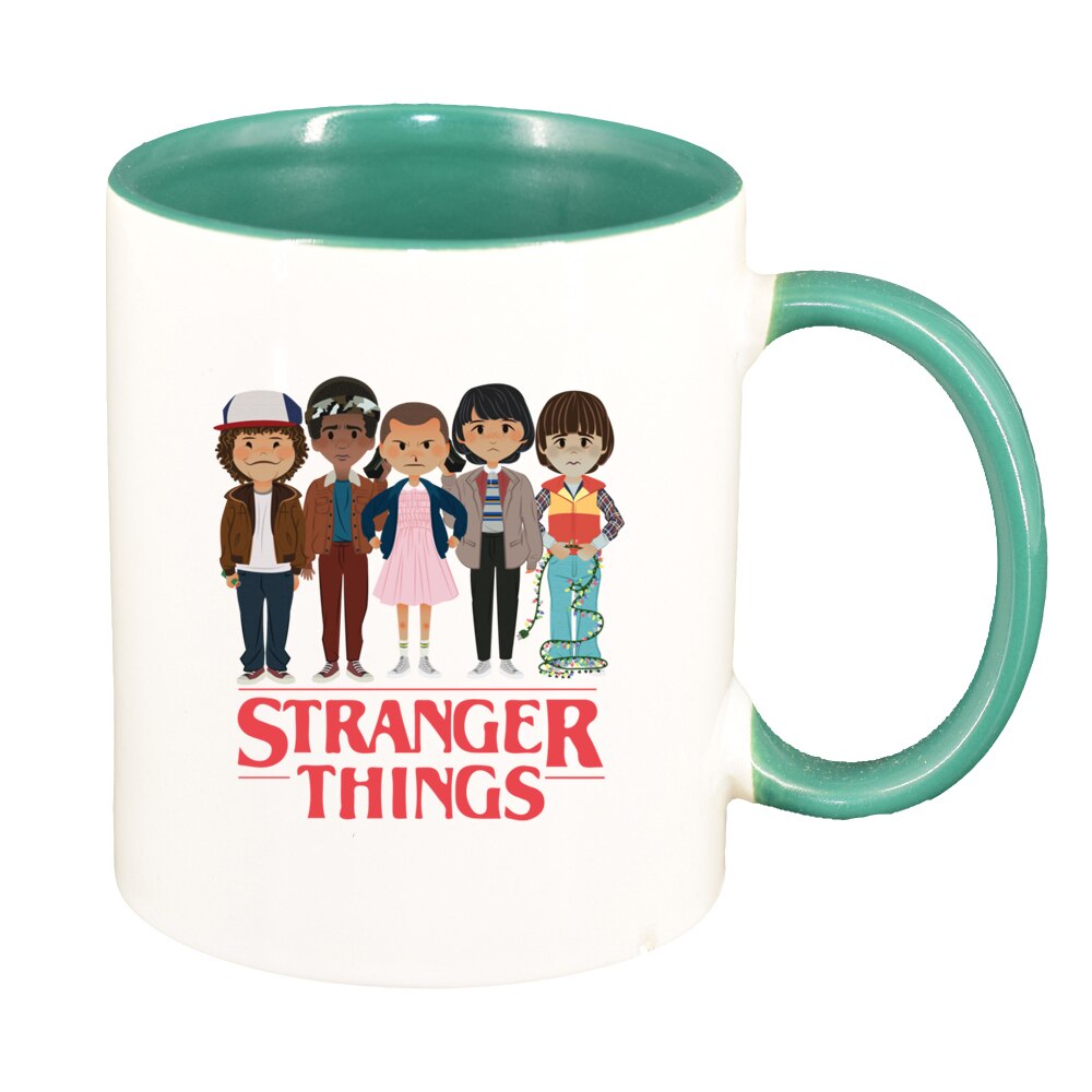 Cana Stranger Things, interior verde, 330ml, D1293