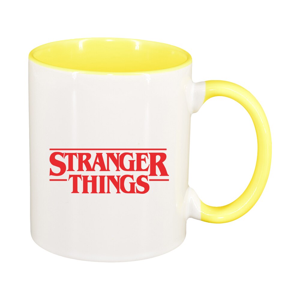 Cana Stranger Things, interior galben, 330ml, D1295