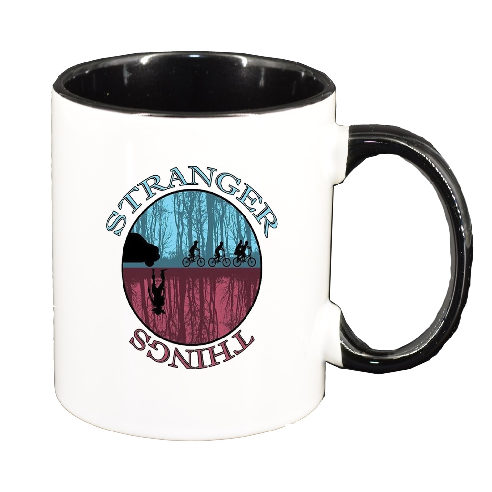 Cana Stranger Things, interior negru, 330ml, D1301