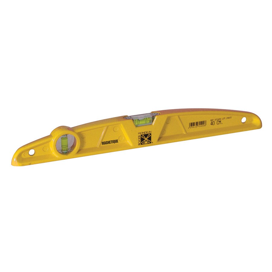 Nivela trapezoidala magnetica cu 2 fiole, corp din aluminiu turnat, 60 cm, Mob&Ius