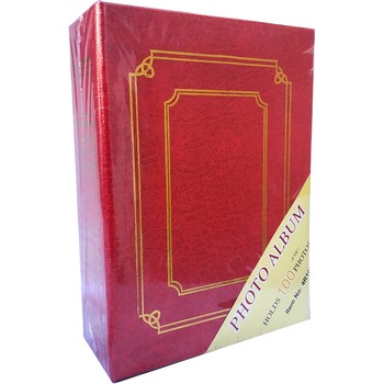 Album foto rosu, 100 poze, 10*15 cm Album foto rosu, 100 poze, 10*15 cm