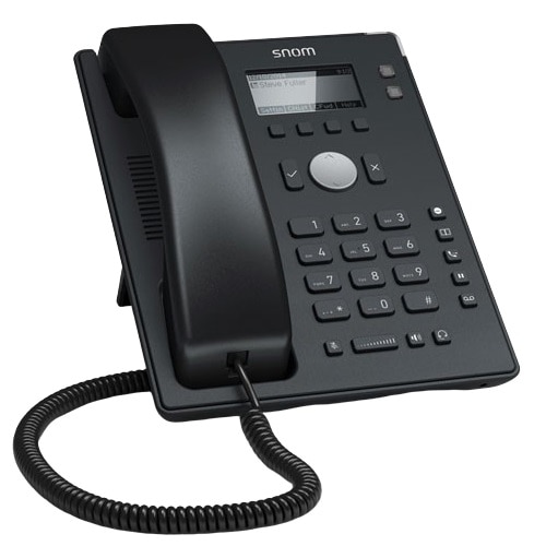 Telefon Snom D120, 2 conturi SIP, negru