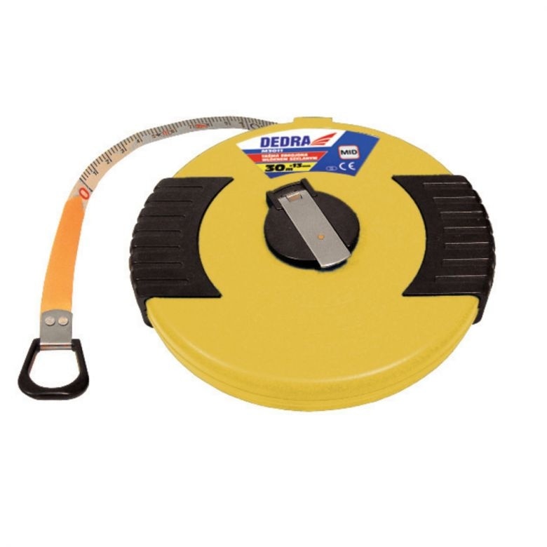 Ruleta banda fibra sticla, 10m, 13mm, Dedra