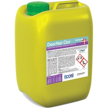 Detergent, dezinfectant, degresant pe baza de clor activ deornet - 10 kg Detergent, dezinfectant, degresant pe baza de clor activ deornet - 10 kg