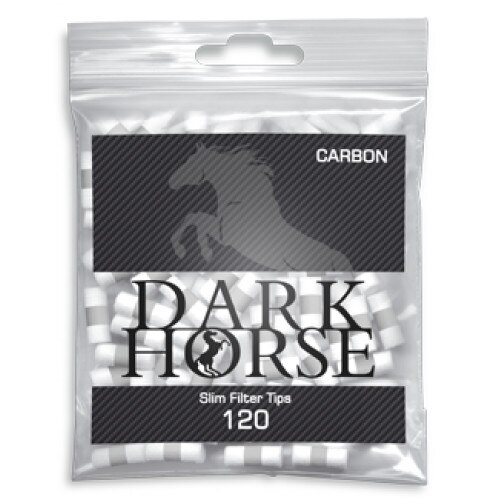 Filtre rulat tigari Dark Horse Slim Carbon 6/15 mm