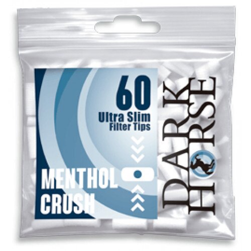 Filtre rulat tigari Dark Horse Slim Menthol Crush (click) 6/15 mm