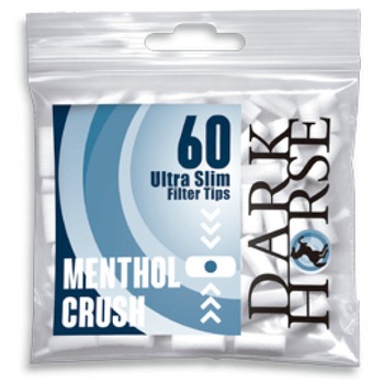 Filtre rulat tigari Dark Horse Slim Menthol Crush (click) 6/15 mm Filtre rulat tigari Dark Horse Slim Menthol Crush (click) 6/15 mm