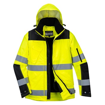 Jacheta HI VIS Premium 3-in-1 C469YBRXXXL, culoarea Galben/Negru, marimea 3XL Jacheta HI VIS Premium 3-in-1 C469YBRXXXL, culoarea Galben/Negru, marimea 3XL