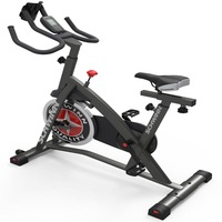 Bicicleta de spinning SCHWINN IC2 Negru, Greutate utilizator 113 Kg, Suport sticla, MP3, Ecran LCD, Volanta 14,1 Kg