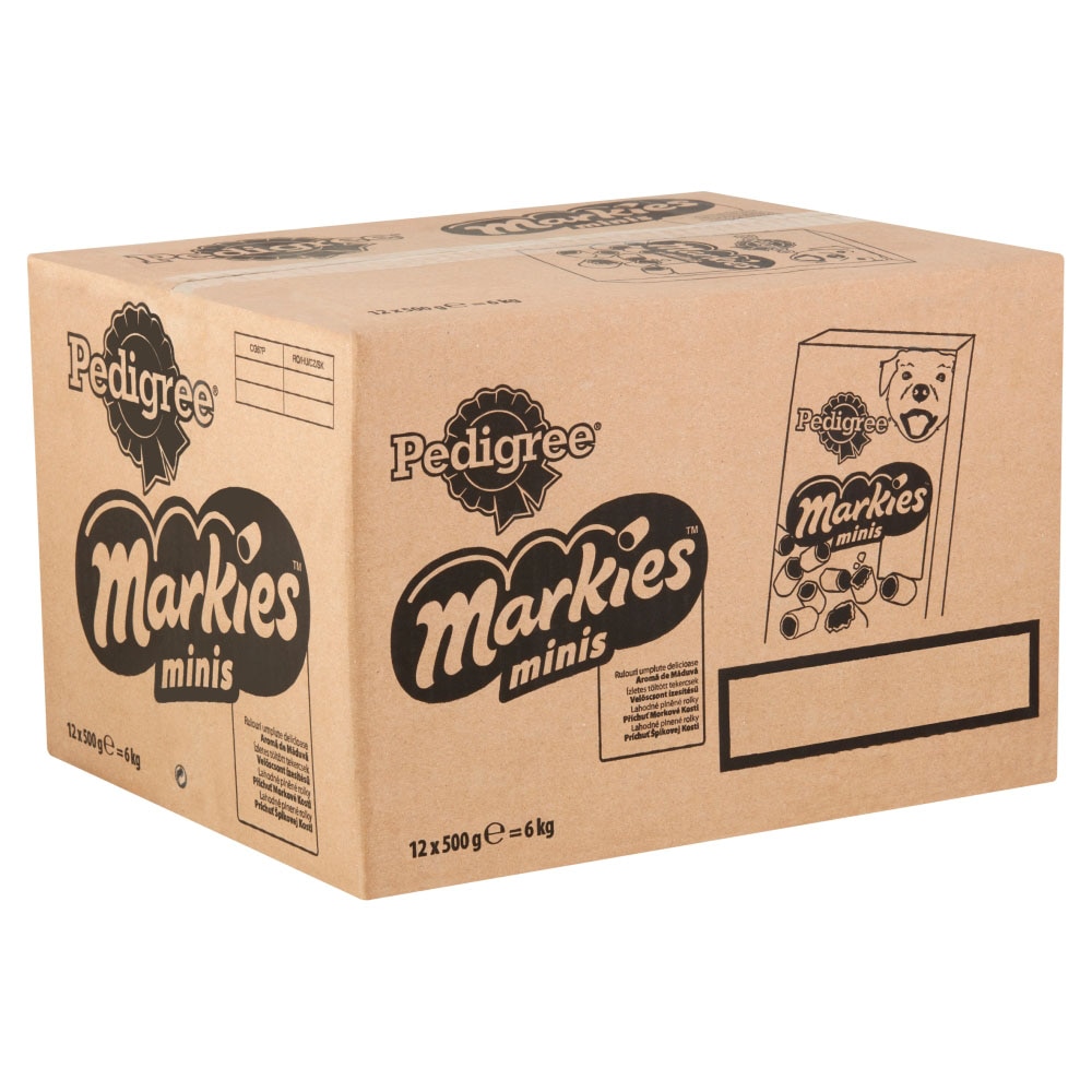 Recompense pentru caini Pedigree Markies Mini, 12 x 500g