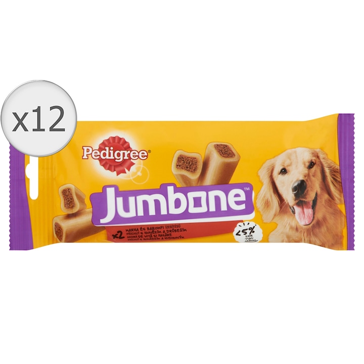 Награда за кучета Pedigree Jumbone, Малки породи, 12 x 180 г