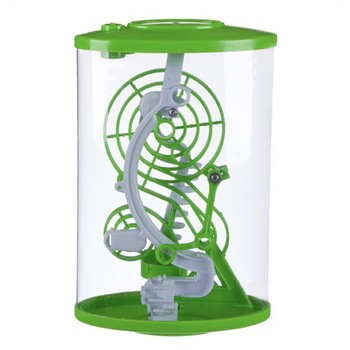 Jucarie interactiva condu bila in labirint cu 15 obstacole, pentru copii , ATS , verde Jucarie interactiva condu bila in labirint cu 15 obstacole, pentru copii , ATS , verde