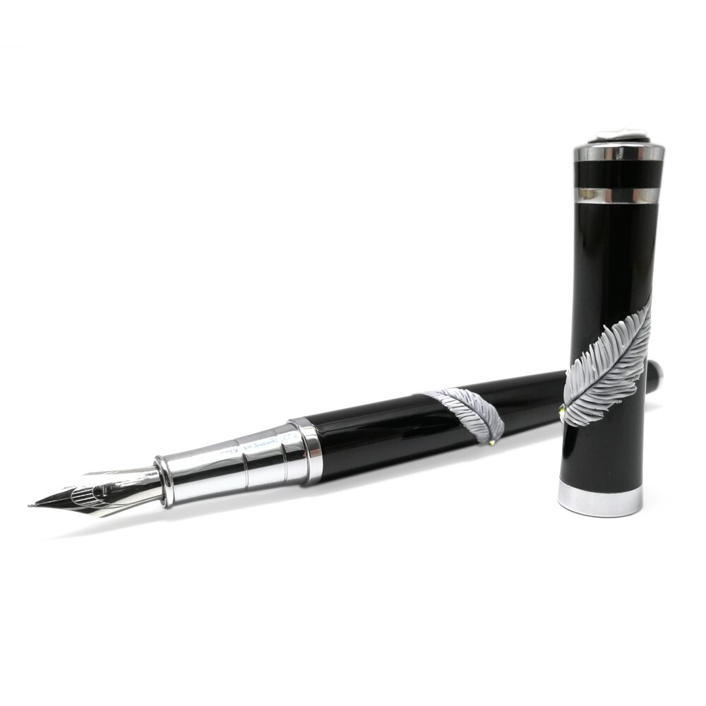 Stilou Roxi Feather Negru Giftpack inclus