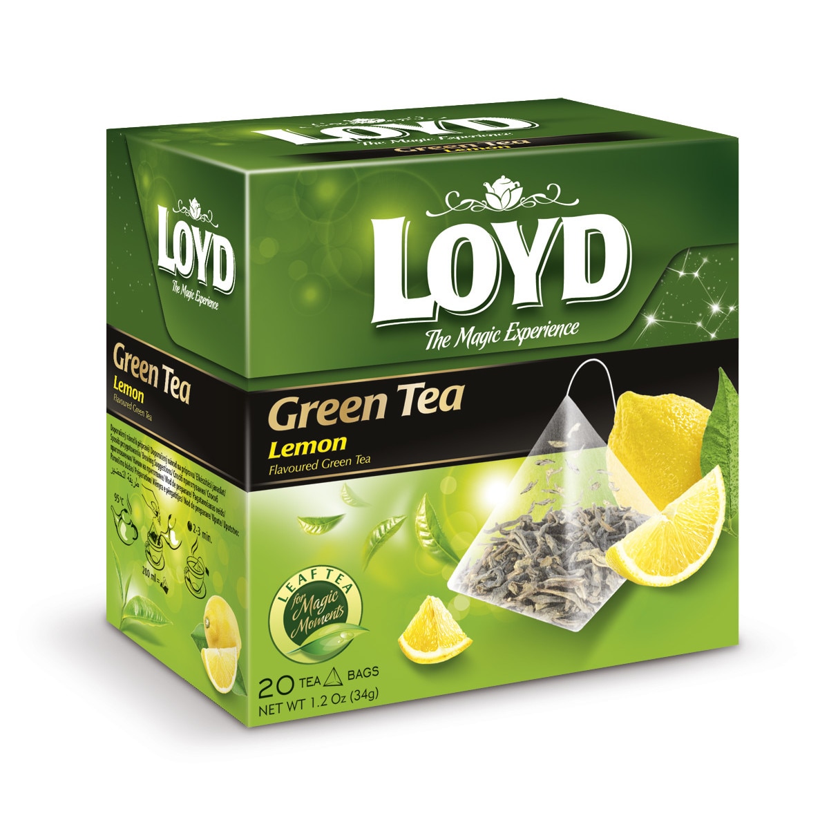 ceai verde cu scortisoara si lamaie)