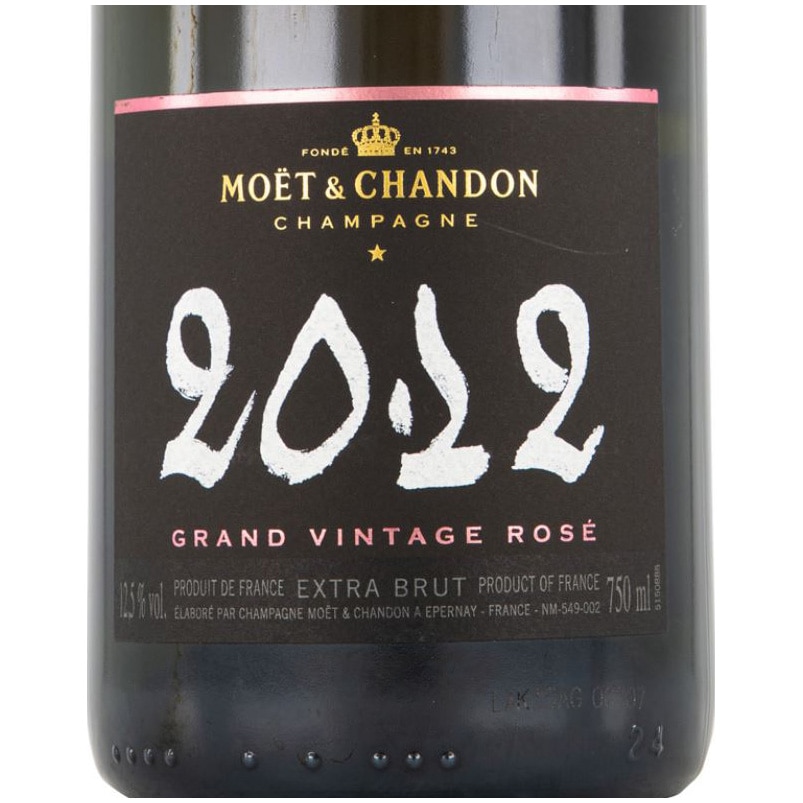 Sampanie Moet & Chandon Grand Vintage Rosé 2012, 12.5%, 0.75l