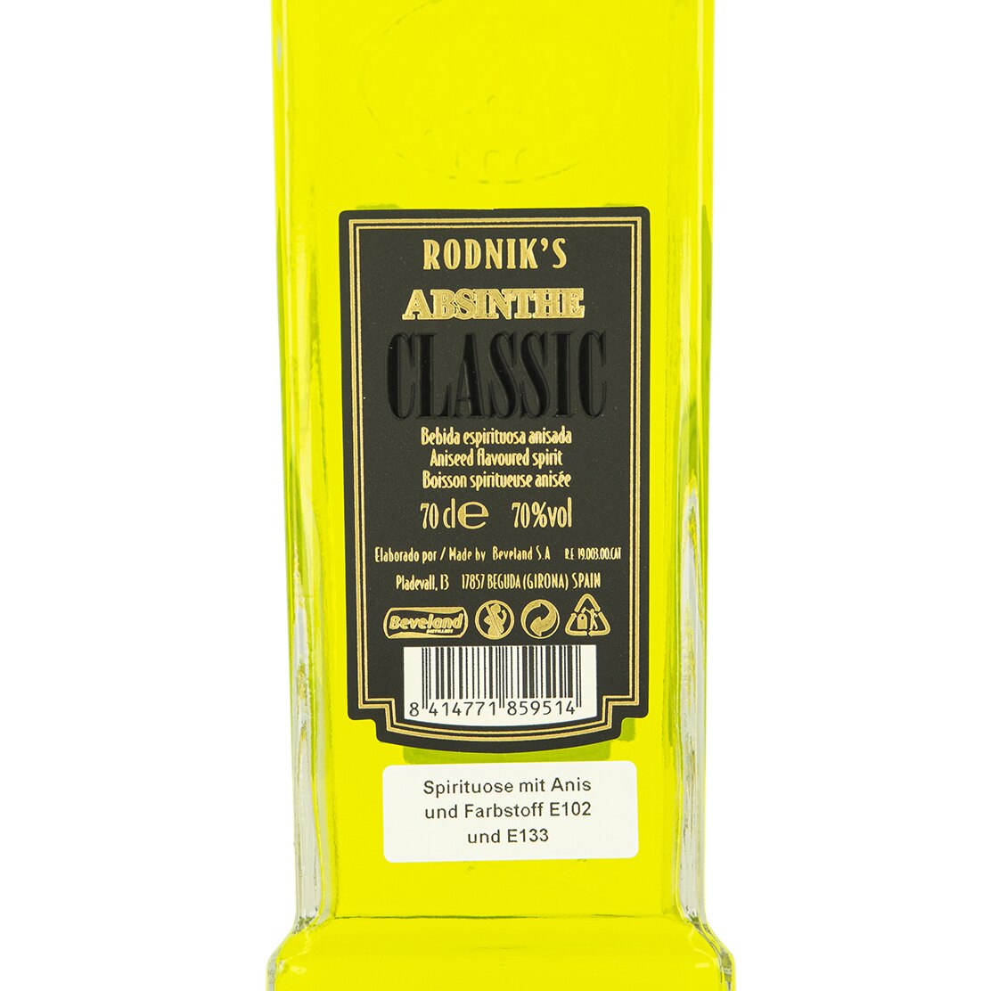 Absinth Rodnik Absinth Rodnik's Classic, 70%, 0.7l - eMAG.ro