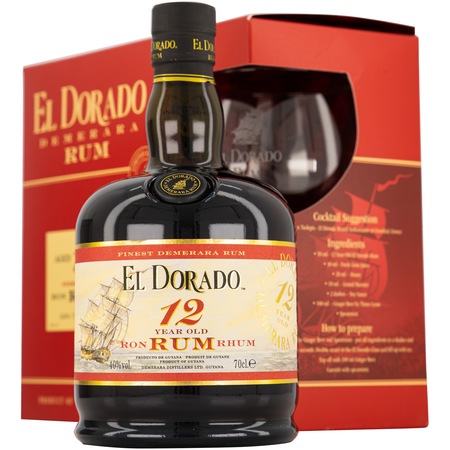 Rom El Dorado 12 YO, 40% O.7L