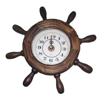 Ceas perete lemn carma, Clau M Ceas perete lemn carma, Clau M