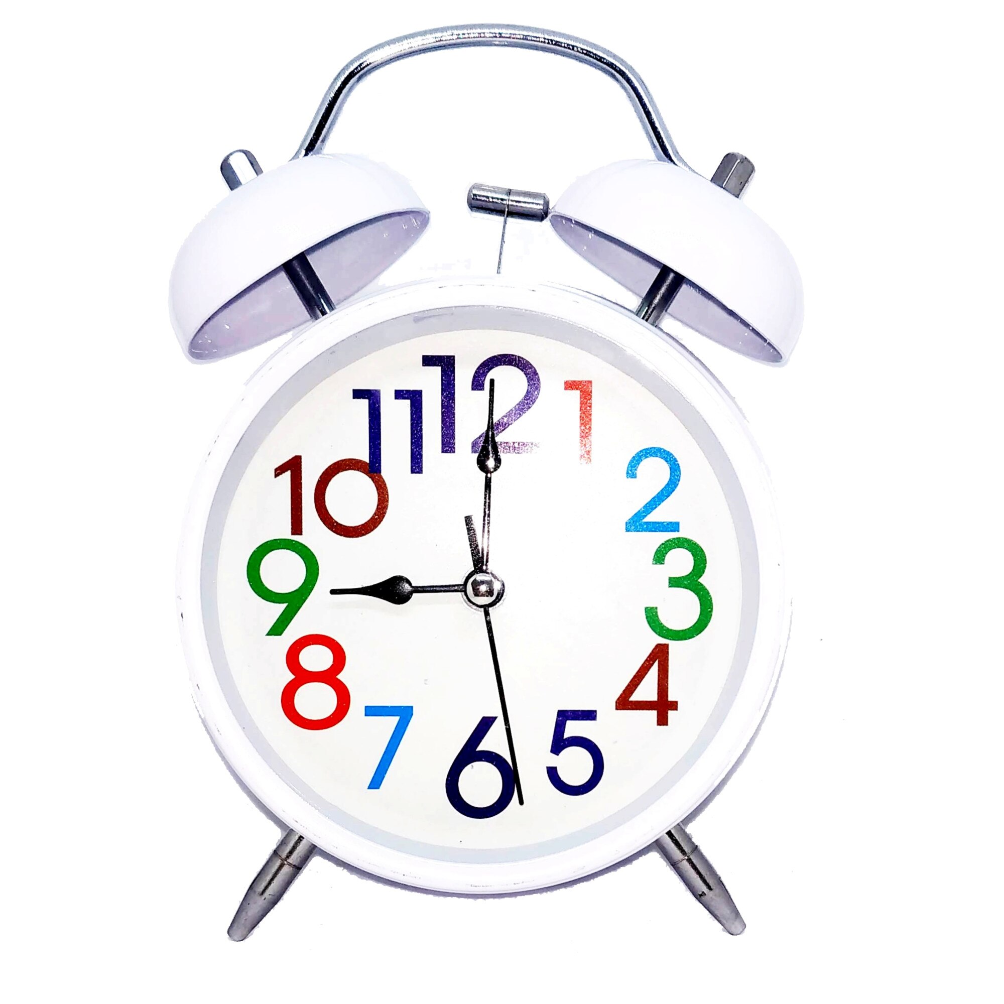 Ceas masa metalic, 17 cm, Clau M