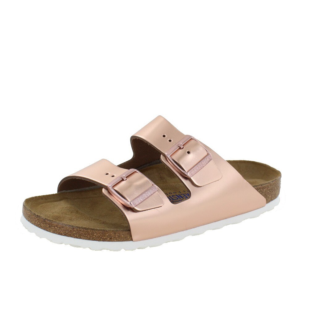 Papuci de piele fina ARIZONA NL 0952093, Birkenstock, Aramiu, 41