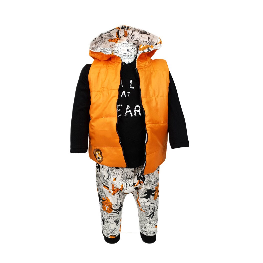 Compleu Wild at Heart trei piese multicolore