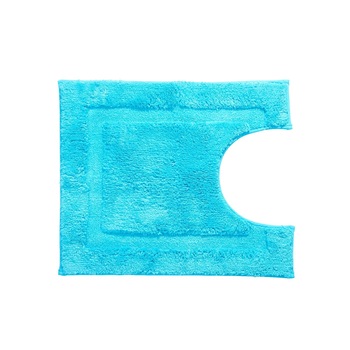 Covoras contur toaleta Tex Home 50x60 turcoaz Covoras contur toaleta Tex Home 50x60 turcoaz