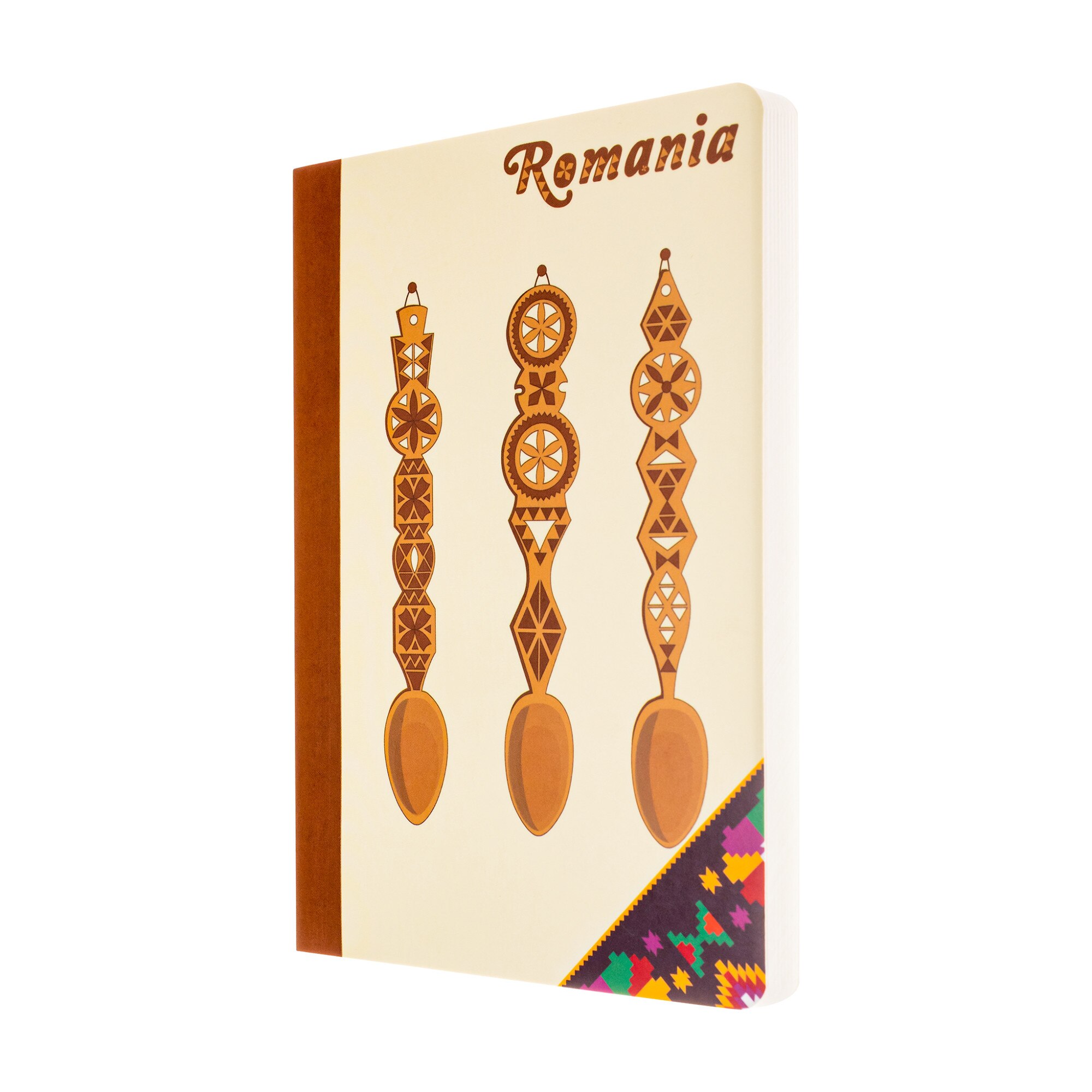 Agenda nedatata, Magnetella, foi albe - veline, 10 x 14,5 cm, 72 file, Mestesug romanesc