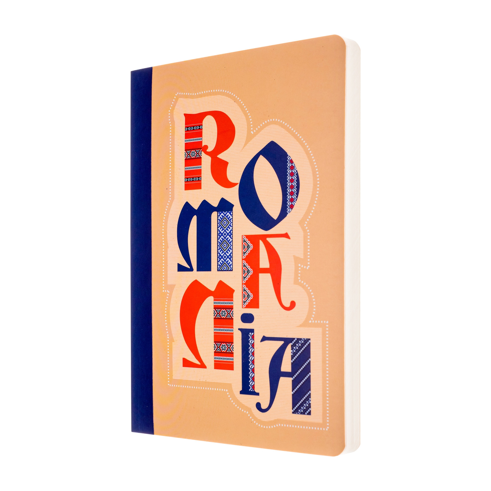 Agenda nedatata, Magnetella, foi albe - veline, 10 x 14,5 cm, 72 file, Romania