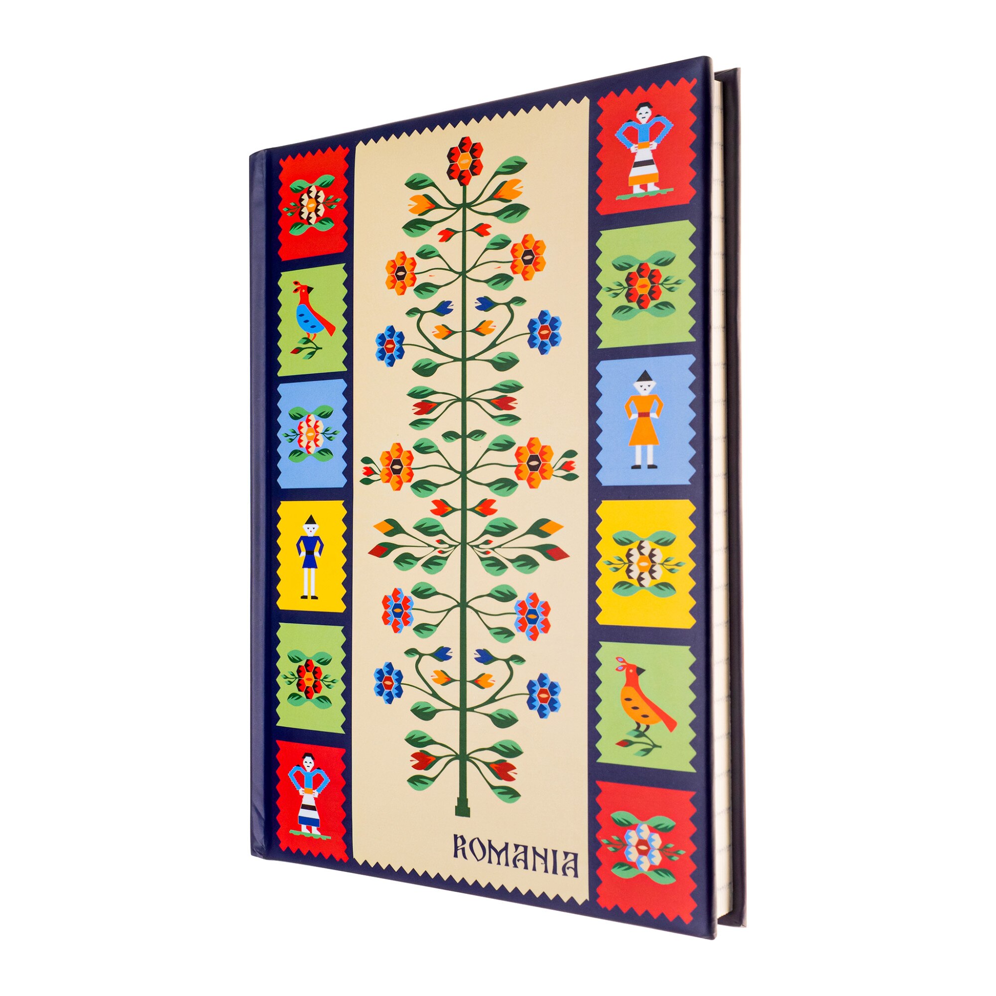 Agenda nedatata, Magnetella, dictando, 14 x 18,7 cm, 72 file, Copacul vietii