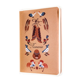 Agenda de buzunar nedatata, Magnetella, foi albe - veline, 7 x 10,3 cm, 60 file, Elemente traditionale Agenda de buzunar nedatata, Magnetella, foi albe - veline, 7 x 10,3 cm, 60 file, Elemente traditionale
