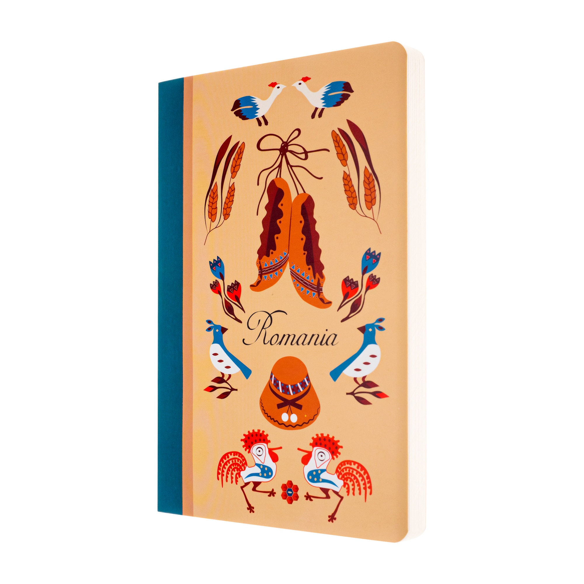 Agenda nedatata, Magnetella, foi albe - veline, 10 x 14,5 cm, 72 file, Elemente traditionale