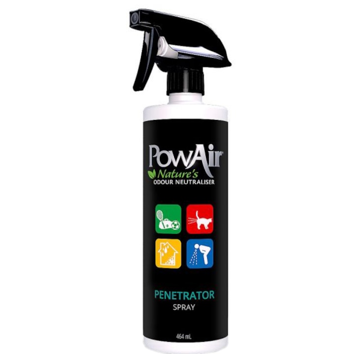 Spray pentru emininarea mirosurilor de urina Powair penetrator, 464 ml