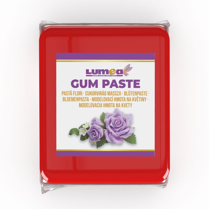 Pasta Flori Rosu, 500g - Lumea