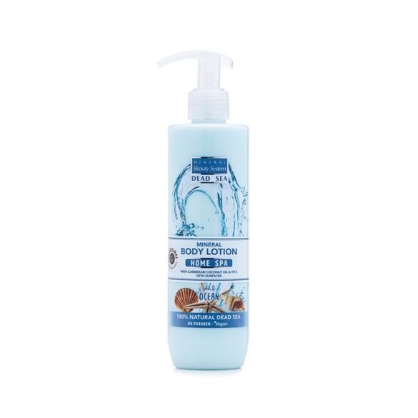 Unt pentru corp cu minerale, fara parabeni, Wild Ocean, Mineral Beauty System, 300ml