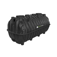 Fosa septica, BioFos, pentru 4 - 6 persoane, polipropilena, negru, 2200 L