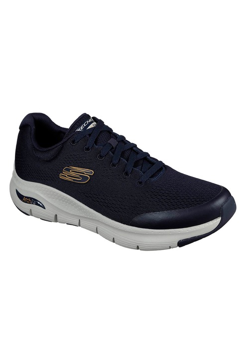 Skechers, Текстилни спортни обувки Arch Fit със синтетика, Син