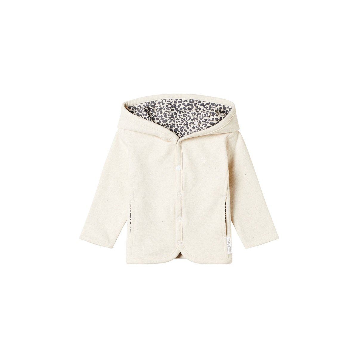 Jacheta bebe, Noppies, reversibila, Amangu, alba